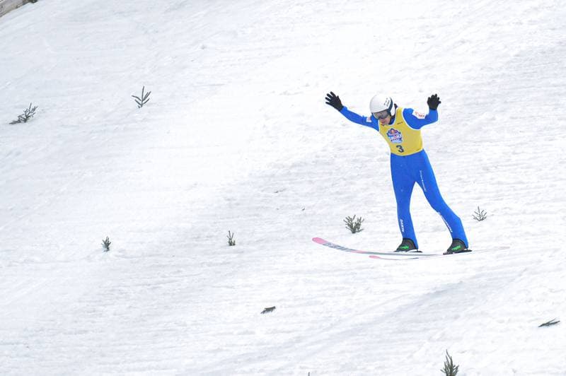 Ski Jumping. Red Bull Target Jumping. Day 1. 05.04.2025