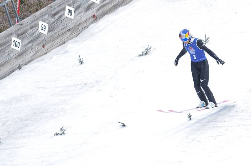 Ski Jumping. Red Bull Target Jumping. Day 1. 05.04.2025