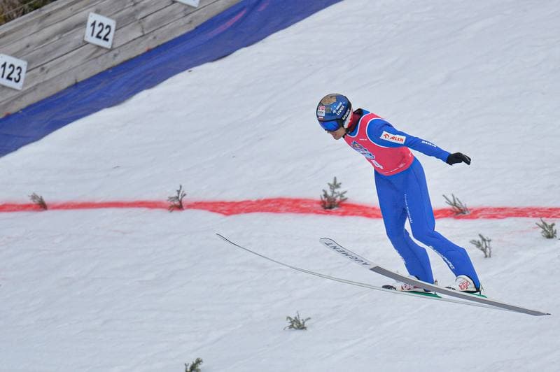 Ski Jumping. Red Bull Target Jumping. Day 1. 05.04.2025