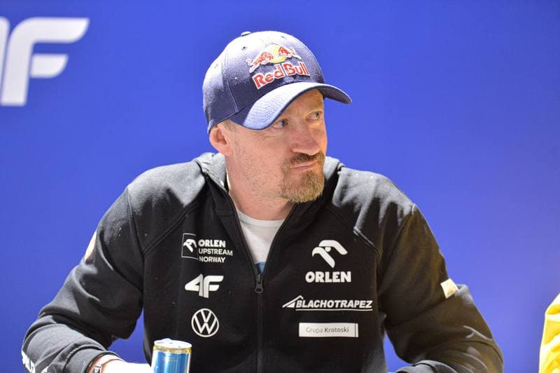 Ski Jumping. Poland. Press Conference. 04.04.2025