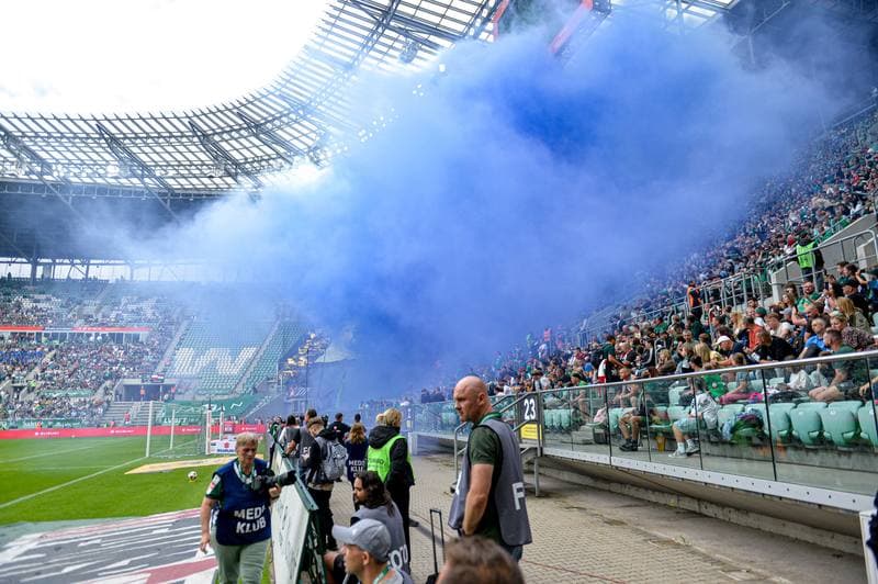 Football. Betclic 1 Liga. Slask Wroclaw - Ruch Chorzow. 03.08.2025