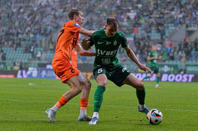Football. PKO BP Ekstraklasa. Slask Wroclaw - Zaglebie Lubin. 03.05.2025