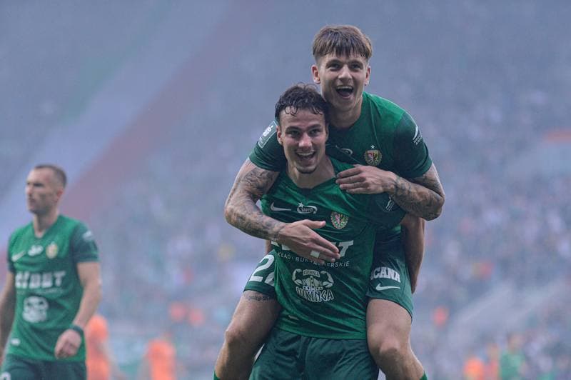 Football. PKO BP Ekstraklasa. Slask Wroclaw - Zaglebie Lubin. 03.05.2025