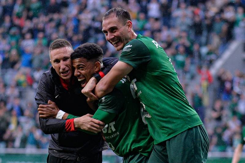 Football. PKO BP Ekstraklasa. Slask Wroclaw - Zaglebie Lubin. 03.05.2025