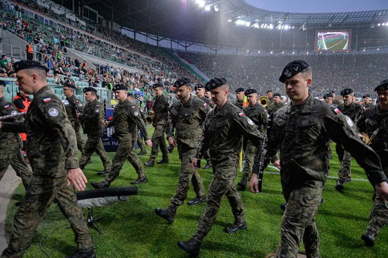 Football. PKO BP Ekstraklasa. Slask Wroclaw - Zaglebie Lubin. 03.05.2025