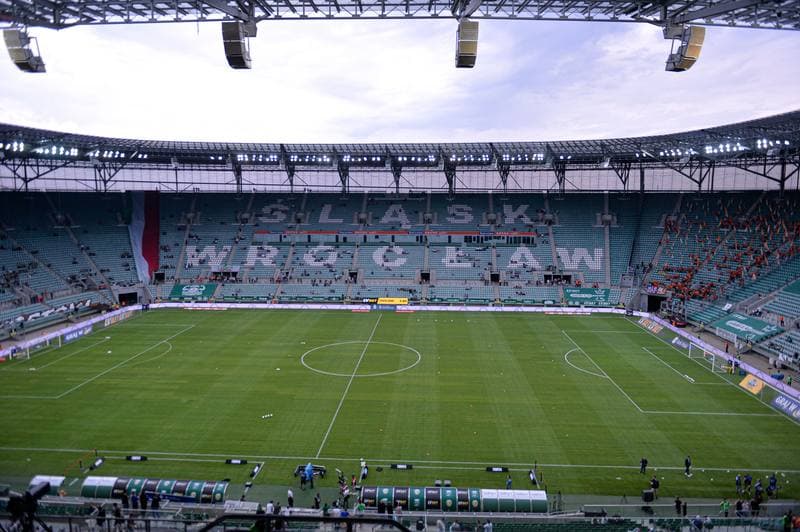 Football. PKO BP Ekstraklasa. Slask Wroclaw - Zaglebie Lubin. 03.05.2025