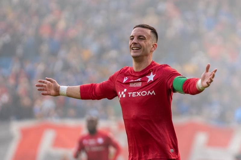 Football. Betlic 1 Liga. Ruch Chorzow - Wisla Krakow. 22.02.2025