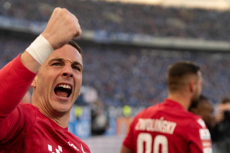 Football. Betlic 1 Liga. Ruch Chorzow - Wisla Krakow. 22.02.2025