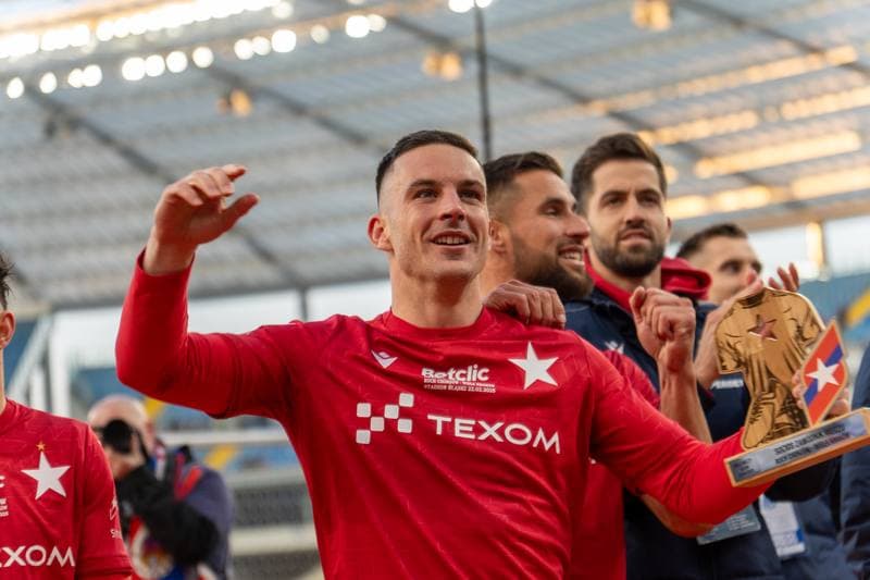 Football. Betlic 1 Liga. Ruch Chorzow - Wisla Krakow. 22.02.2025