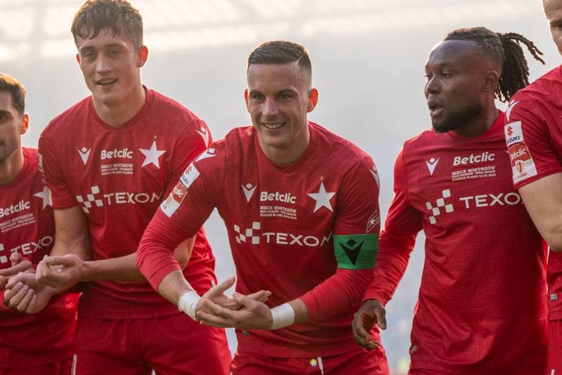 Football. Betlic 1 Liga. Ruch Chorzow - Wisla Krakow. 22.02.2025