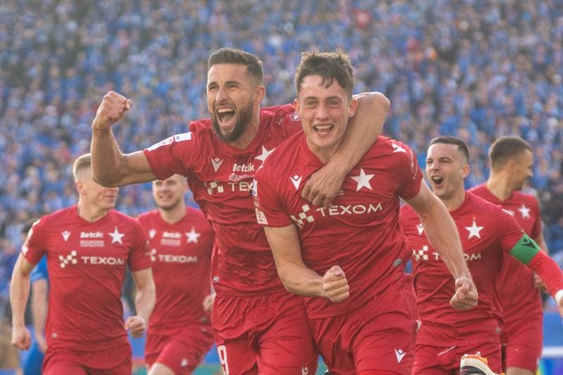 Football. Betlic 1 Liga. Ruch Chorzow - Wisla Krakow. 22.02.2025