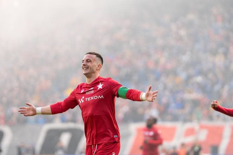 Football. Betlic 1 Liga. Ruch Chorzow - Wisla Krakow. 22.02.2025