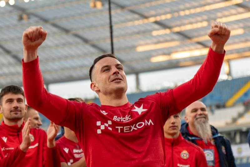 Football. Betlic 1 Liga. Ruch Chorzow - Wisla Krakow. 22.02.2025