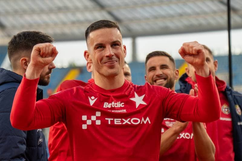 Football. Betlic 1 Liga. Ruch Chorzow - Wisla Krakow. 22.02.2025
