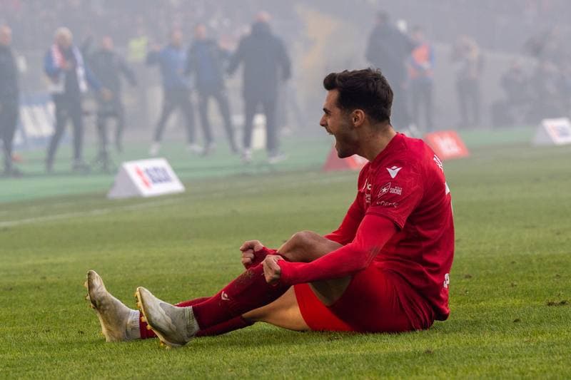 Football. Betlic 1 Liga. Ruch Chorzow - Wisla Krakow. 22.02.2025