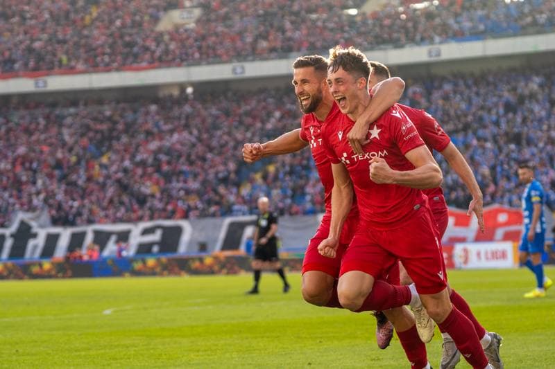 Football. Betlic 1 Liga. Ruch Chorzow - Wisla Krakow. 22.02.2025