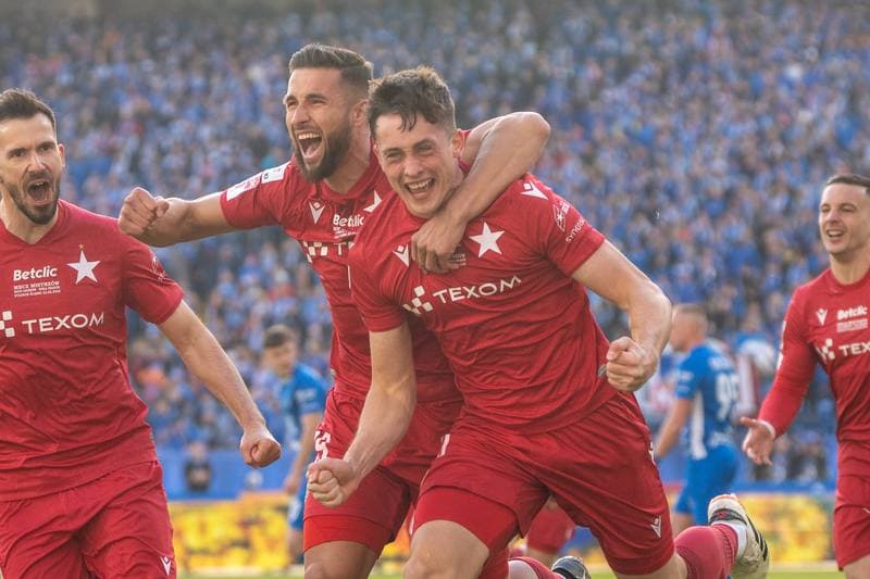 Football. Betlic 1 Liga. Ruch Chorzow - Wisla Krakow. 22.02.2025