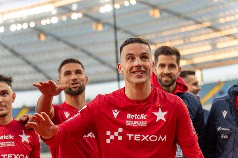Football. Betlic 1 Liga. Ruch Chorzow - Wisla Krakow. 22.02.2025