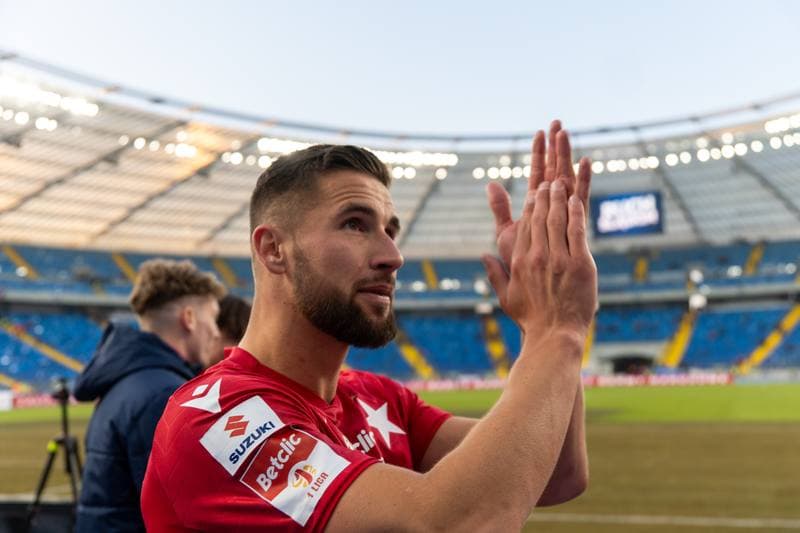 Football. Betlic 1 Liga. Ruch Chorzow - Wisla Krakow. 22.02.2025