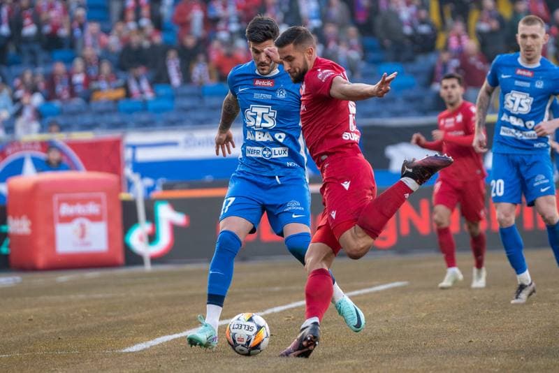 Football. Betlic 1 Liga. Ruch Chorzow - Wisla Krakow. 22.02.2025