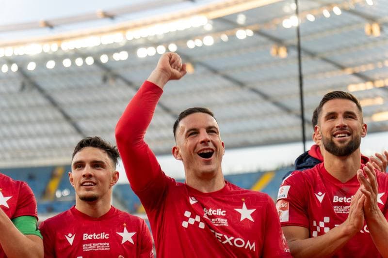 Football. Betlic 1 Liga. Ruch Chorzow - Wisla Krakow. 22.02.2025