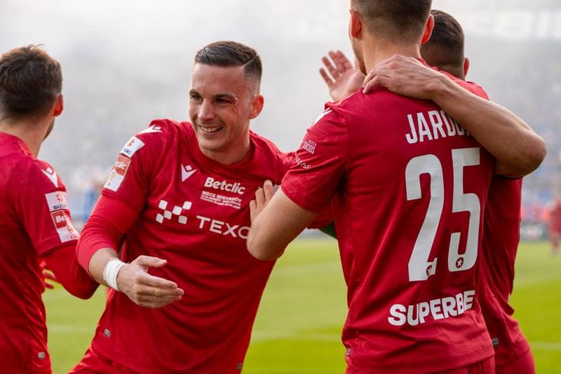 Football. Betlic 1 Liga. Ruch Chorzow - Wisla Krakow. 22.02.2025