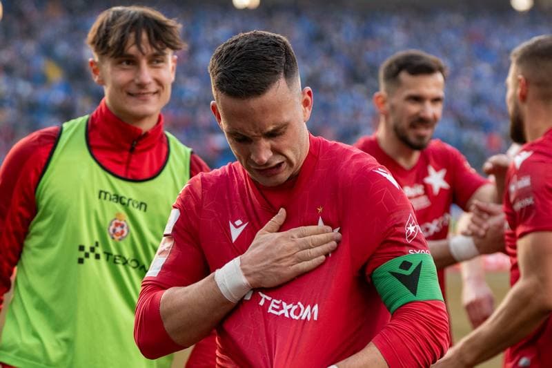 Football. Betlic 1 Liga. Ruch Chorzow - Wisla Krakow. 22.02.2025