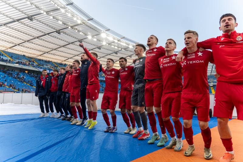 Football. Betlic 1 Liga. Ruch Chorzow - Wisla Krakow. 22.02.2025