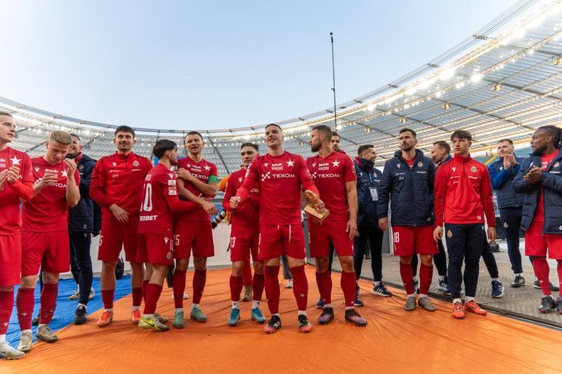 Football. Betlic 1 Liga. Ruch Chorzow - Wisla Krakow. 22.02.2025