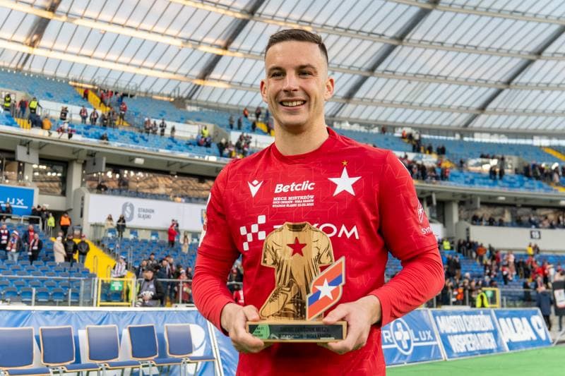 Football. Betlic 1 Liga. Ruch Chorzow - Wisla Krakow. 22.02.2025