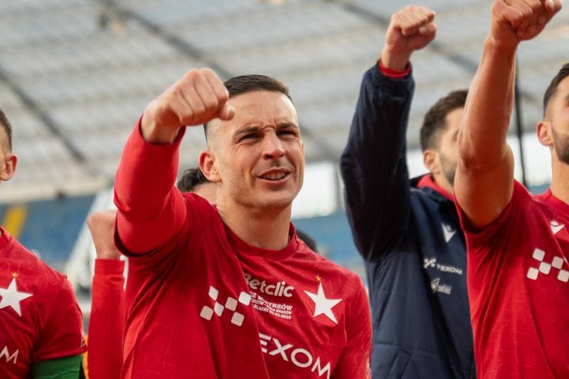 Football. Betlic 1 Liga. Ruch Chorzow - Wisla Krakow. 22.02.2025
