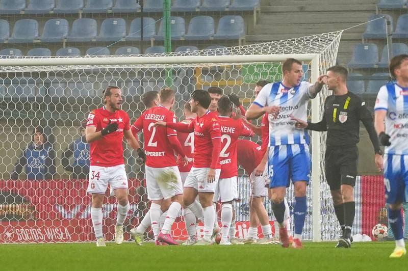 Football. Betclic I Liga. Wisla Krakow - Stal Mielec. 30.11.2025