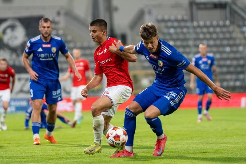 Football. Betclic 1 Liga. Miedz Legnica - Wisla Krakow. 29.08.2025