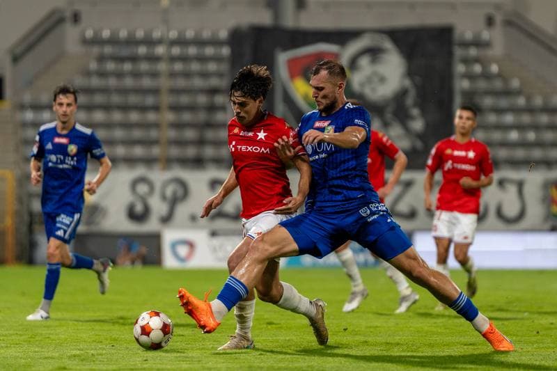 Football. Betclic 1 Liga. Miedz Legnica - Wisla Krakow. 29.08.2025