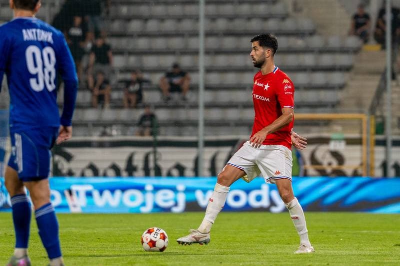 Football. Betclic 1 Liga. Miedz Legnica - Wisla Krakow. 29.08.2025