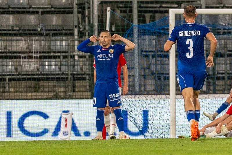 Football. Betclic 1 Liga. Miedz Legnica - Wisla Krakow. 29.08.2025