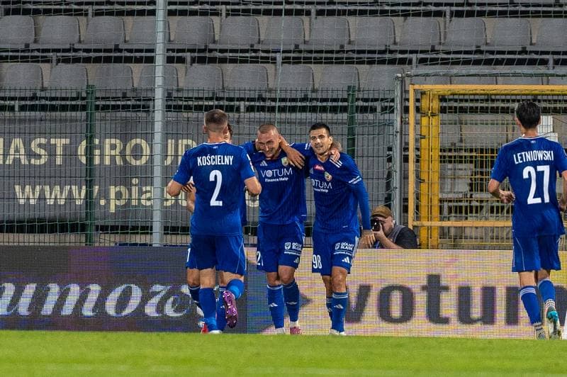 Football. Betclic 1 Liga. Miedz Legnica - Wisla Krakow. 29.08.2025