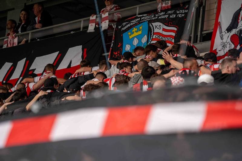 Football. PKO BP Ekstraklasa. Cracovia - Puszcza Niepolomice. 29.03.2025