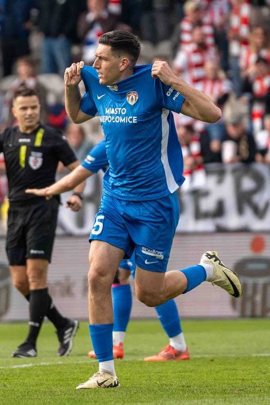 Football. PKO BP Ekstraklasa. Cracovia - Puszcza Niepolomice. 29.03.2025