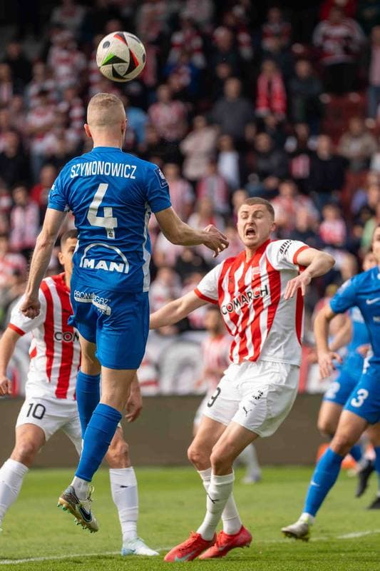 Football. PKO BP Ekstraklasa. Cracovia - Puszcza Niepolomice. 29.03.2025