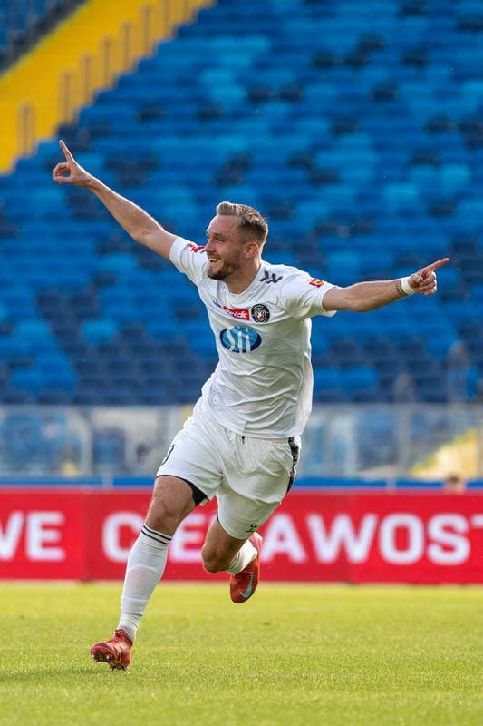 Football. Betlic 1 Liga. Ruch Chorzow - Polonia Warszawa. 25.05.2025