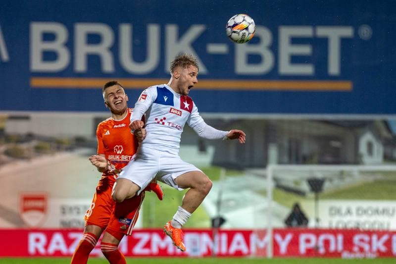 Football. Betlic I Liga. Wisla Krakow - Bruk-Bet Termalica Nieciecza. 25.04.2025