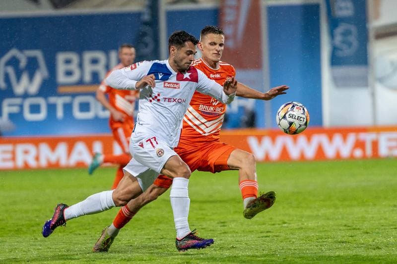 Football. Betlic I Liga. Wisla Krakow - Bruk-Bet Termalica Nieciecza. 25.04.2025