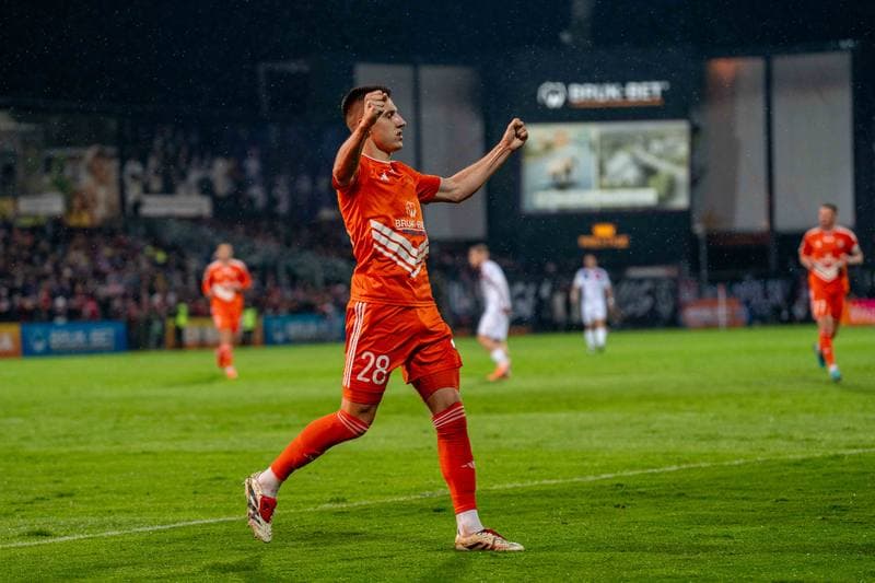 Football. Betlic I Liga. Wisla Krakow - Bruk-Bet Termalica Nieciecza. 25.04.2025