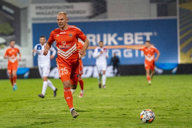 Football. Betlic I Liga. Wisla Krakow - Bruk-Bet Termalica Nieciecza. 25.04.2025
