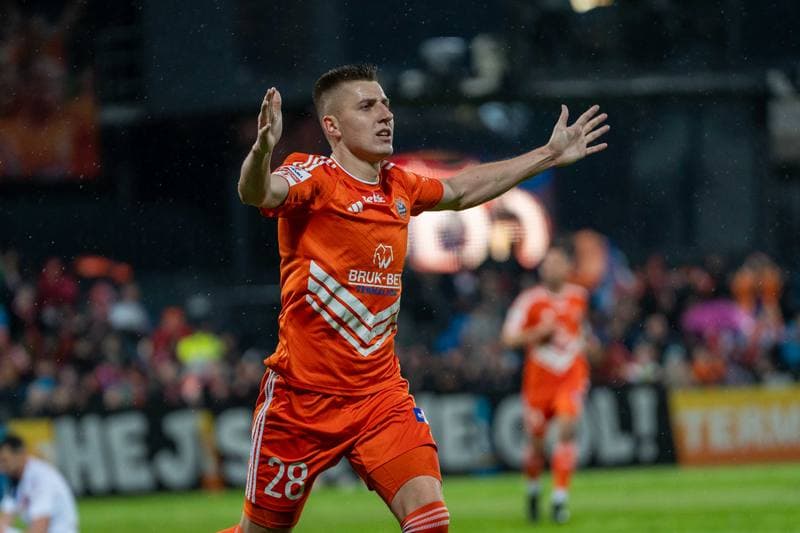 Football. Betlic I Liga. Wisla Krakow - Bruk-Bet Termalica Nieciecza. 25.04.2025