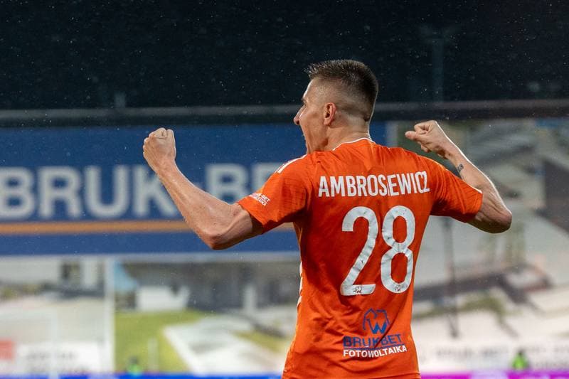 Football. Betlic I Liga. Wisla Krakow - Bruk-Bet Termalica Nieciecza. 25.04.2025