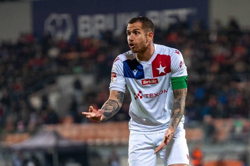 Football. Betlic I Liga. Wisla Krakow - Bruk-Bet Termalica Nieciecza. 25.04.2025