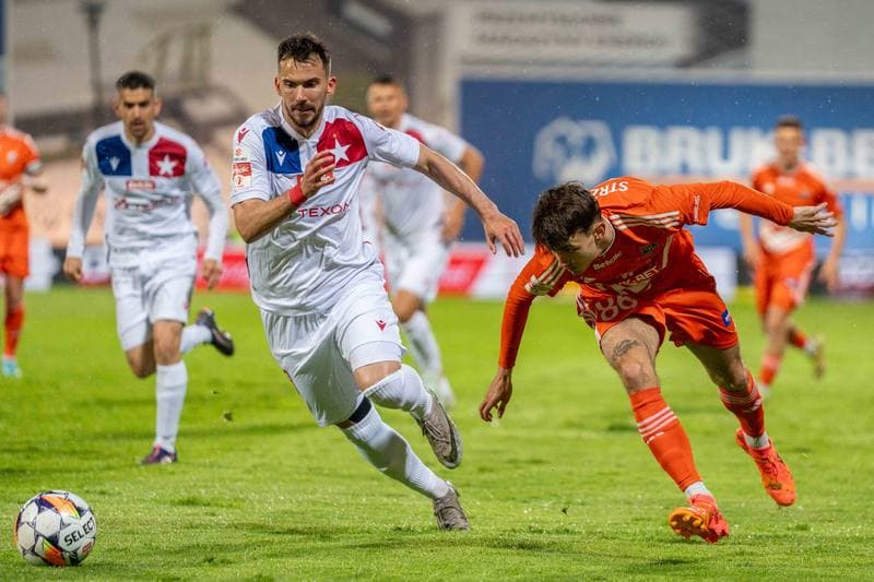 Football. Betlic I Liga. Wisla Krakow - Bruk-Bet Termalica Nieciecza. 25.04.2025