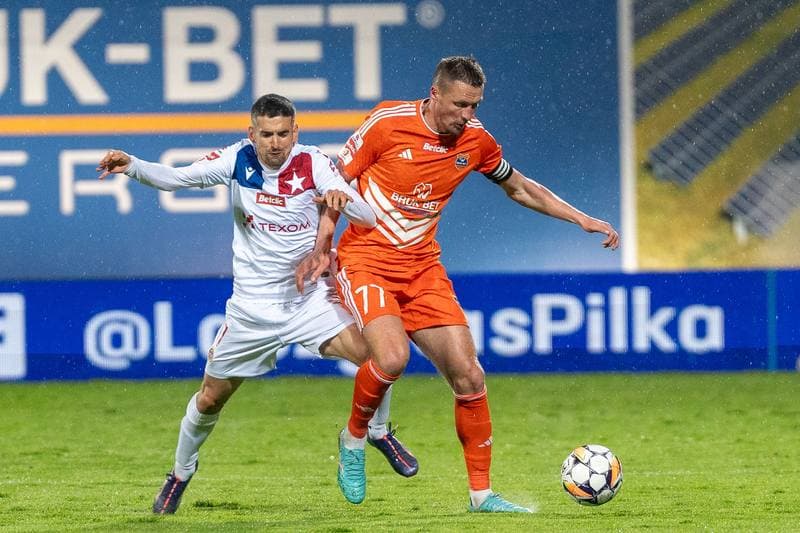 Football. Betlic I Liga. Wisla Krakow - Bruk-Bet Termalica Nieciecza. 25.04.2025